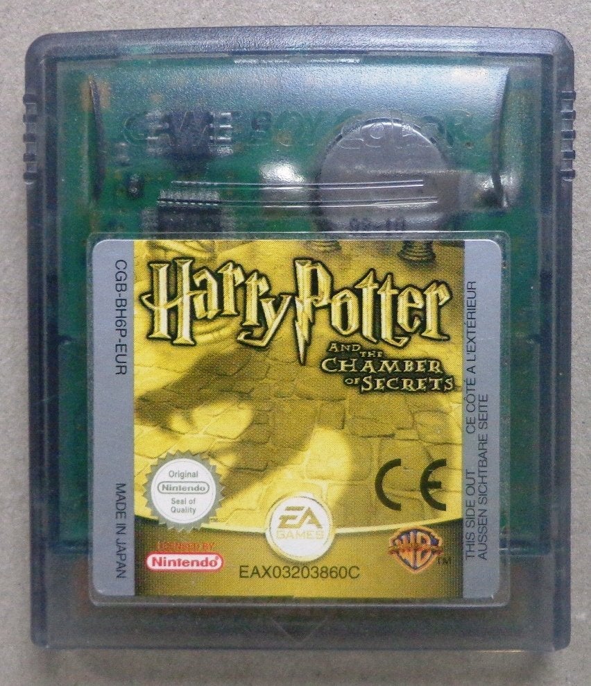 Harry Potter en de Geheime Kamer voor de Gameboy Color, Spelcomputers en Games, Avontuur en Actie, Gebruikt, 1 speler, Ophalen of Verzenden