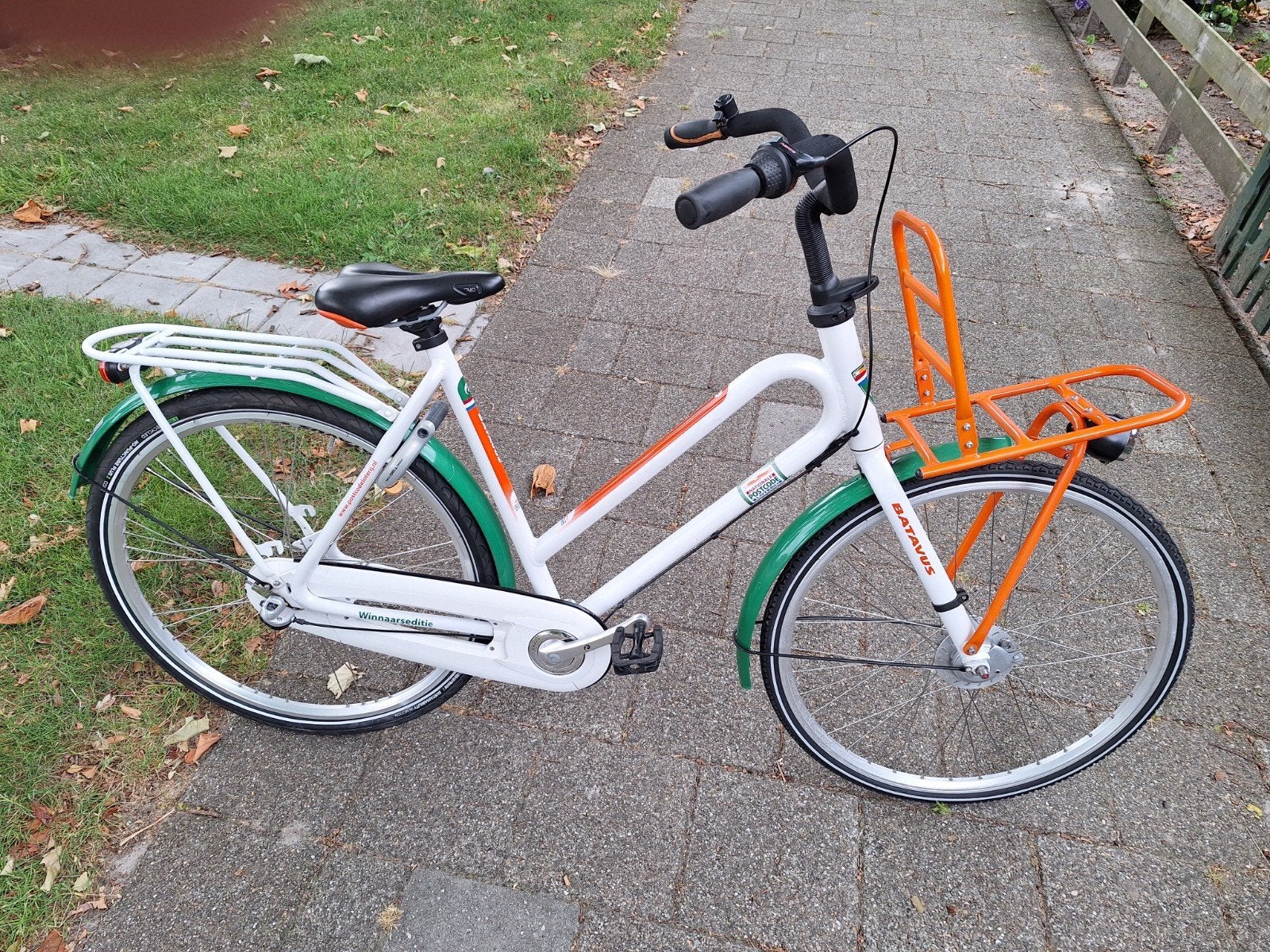 Zeer mooie en goede Batavus postcodeloterijfiets 3V. 28"/57, Ophalen, Gebruikt, Versnellingen, Batavus