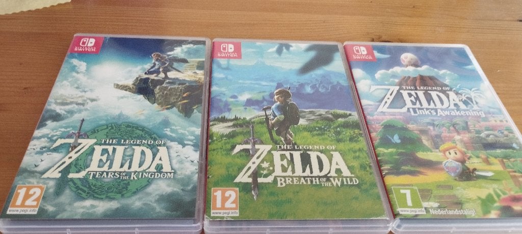 diverse zelda switch spellen, Avontuur en Actie, 1 speler, Ophalen of Verzenden, Zo goed als nieuw