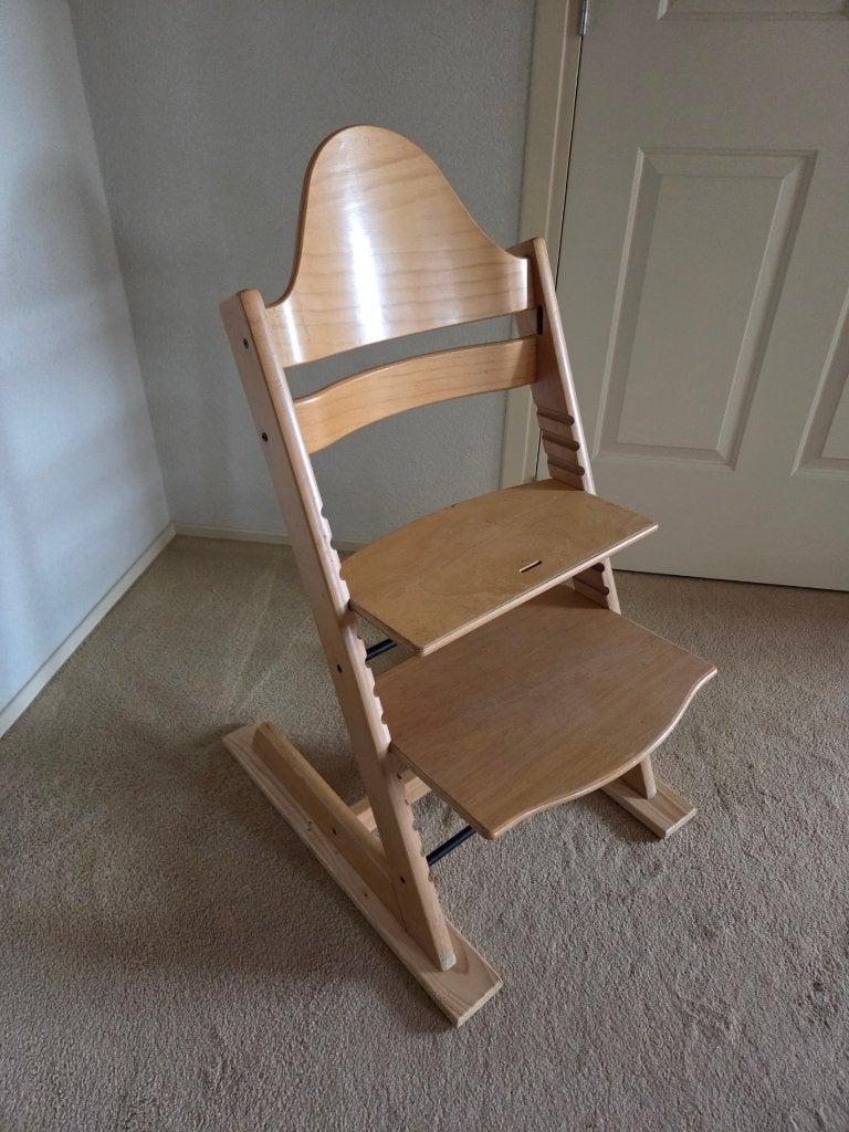 Stokke trip trap stoel, triptrap kinderstoel, meegroeistoel, Ophalen, Gebruikt, Meegroeistoel, Aanschuifbaar