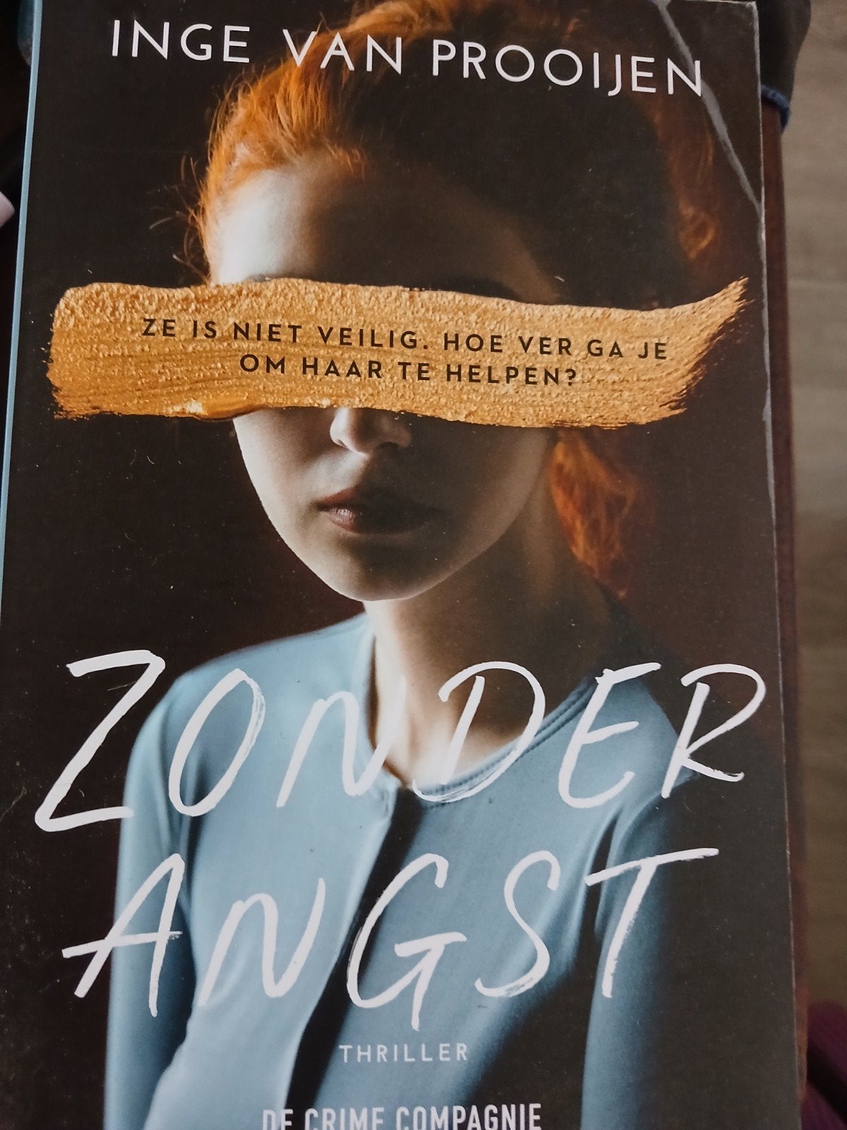 Inge van Prooijen Zonder angst, Boeken, Ophalen of Verzenden, Zo goed als nieuw