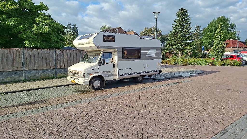 Hymer camper, Standaard zit, Alkoof, 6 tot 7 meter, Particulier