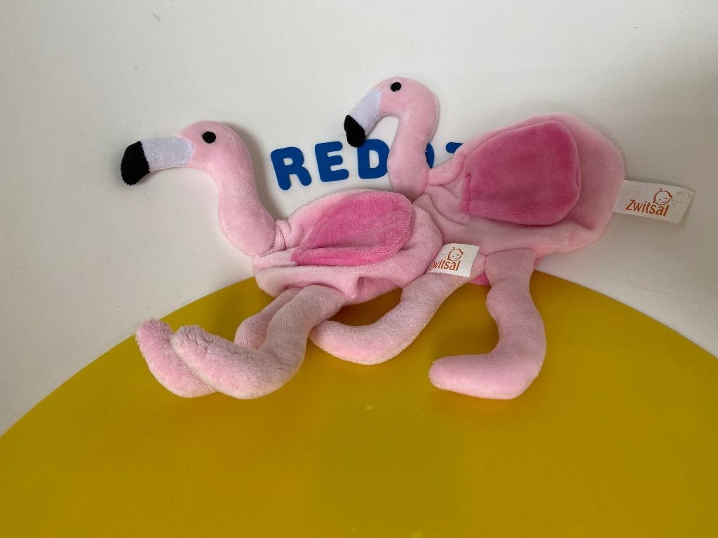 G005 Zwitsal doekje flamingo, Ophalen of Verzenden, Overige typen