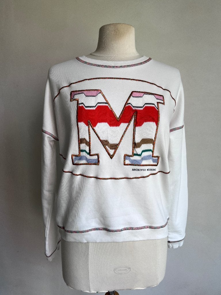 Missoni trui maat XS, Kleding | Dames, Verzenden, Wit, Zo goed als nieuw, Missoni