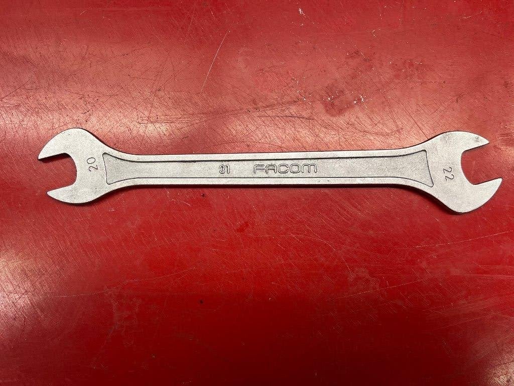 Facom steeksleutel 20 x 22 type 31 vintage, Ophalen of Verzenden, Zo goed als nieuw