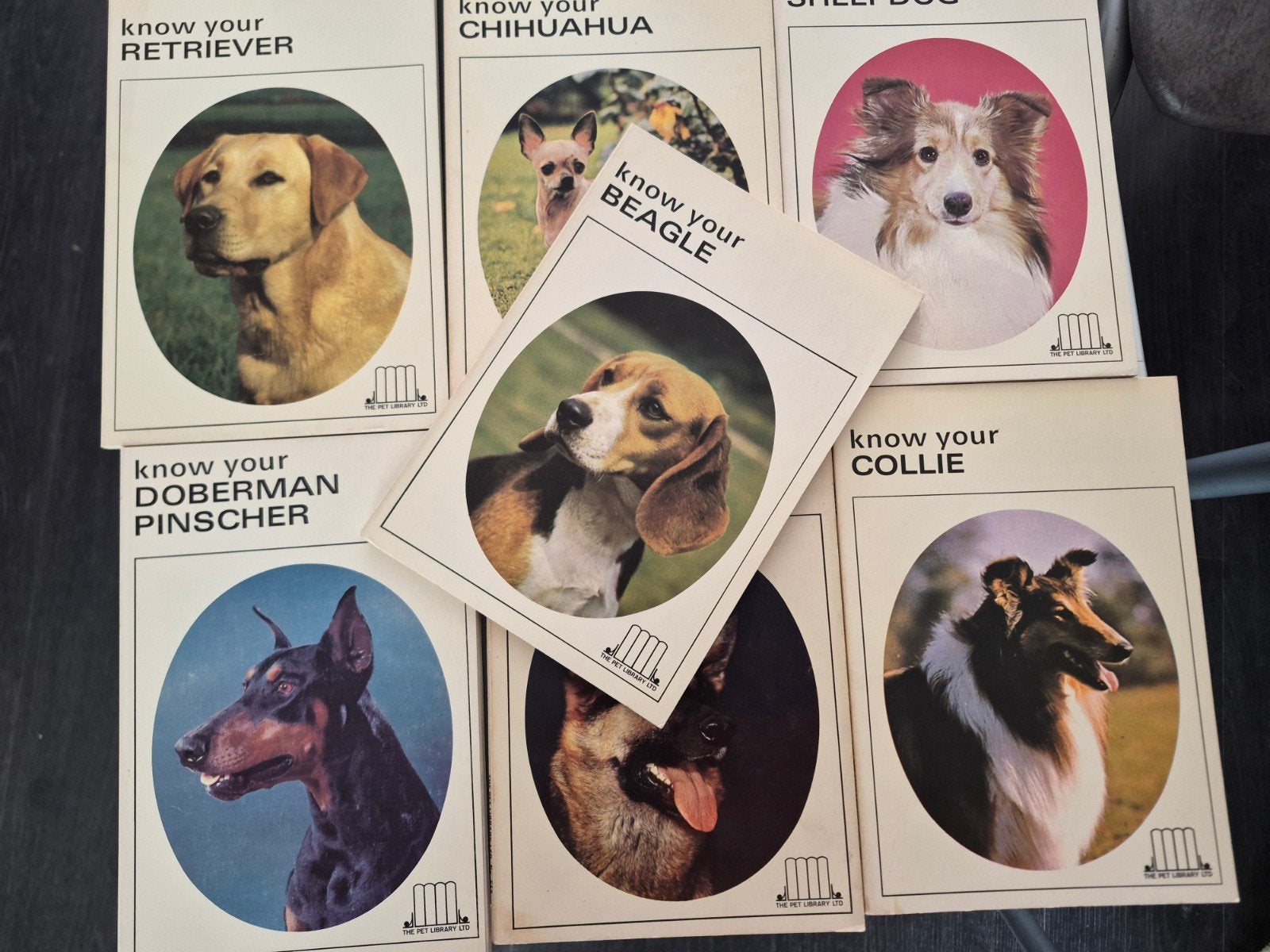 Know Your Dog boeken - set van 7, Ophalen of Verzenden, Gelezen, Honden, Diverse auteurs