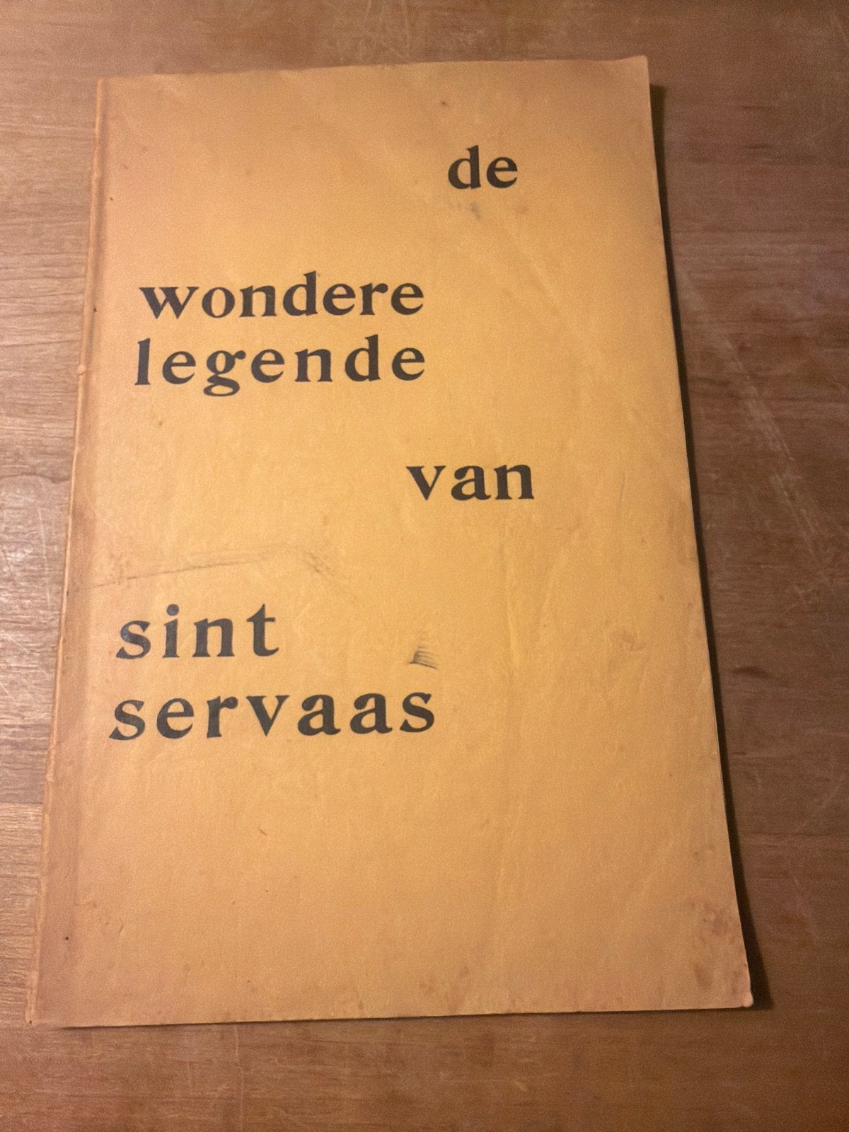 De Wondere Legende van Sint Servaas - Jan Stormen (1930), Boeken, Ophalen of Verzenden, Gelezen, Christendom | Katholiek