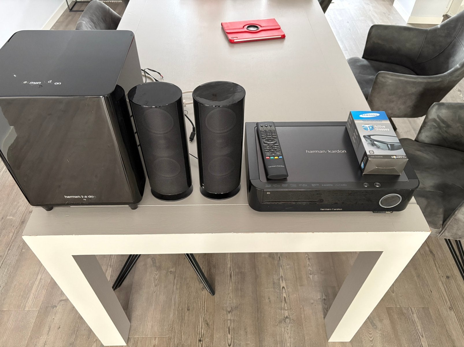 Harman Kardon BDS 270 complete set, Ophalen, Zo goed als nieuw, Audio