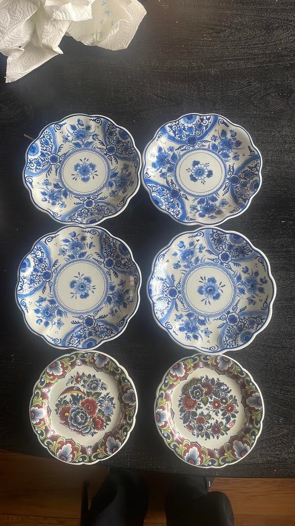 Delfs blauw, Ophalen