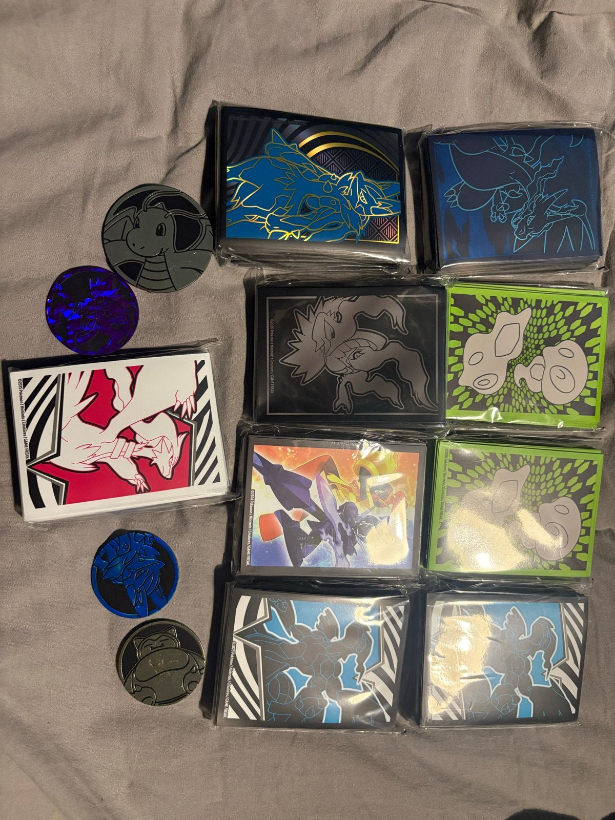 Pokémon Sleeves en Coins: Diverse Sets, Ophalen, Nieuw, Sleeves of Kaarthoesjes