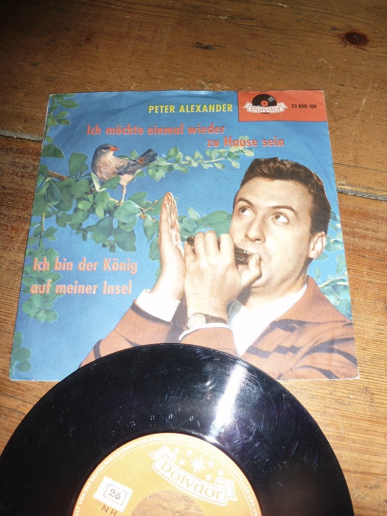 PETER ALEXANDER ich mochte einmal wieder zu hause sein 1958, Cd's en Dvd's, Vinyl Singles, Gebruikt, EP, Pop, Ophalen of Verzenden