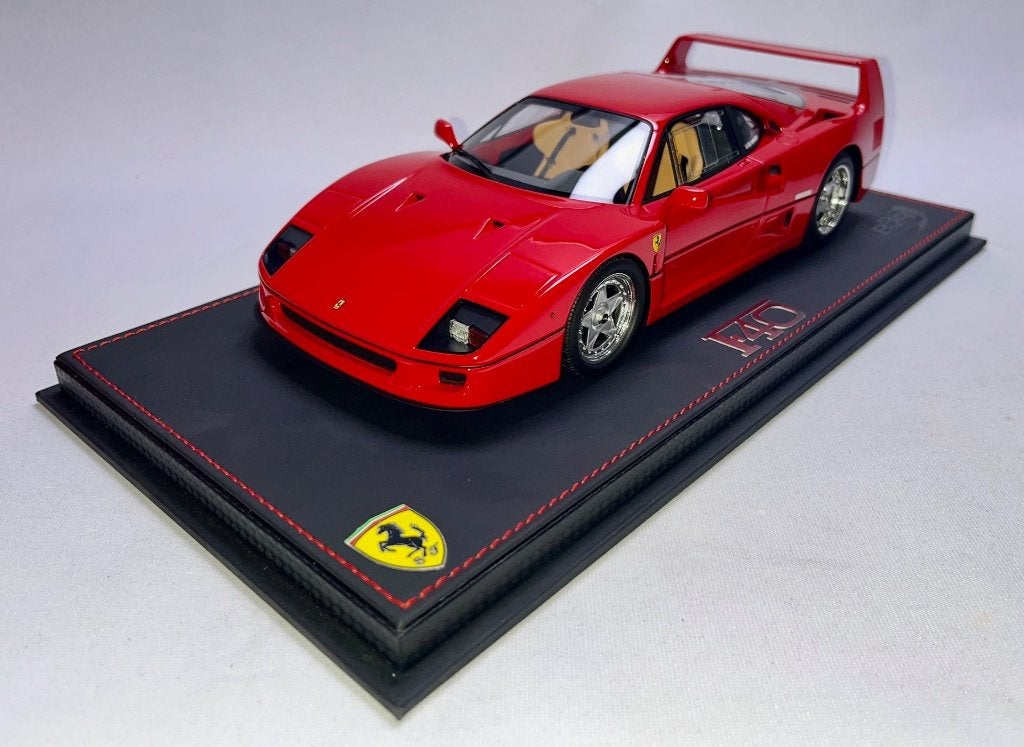 Ferrari F40 Rood Nigel Mansell 1:18 P18168NM van BBR, Ophalen of Verzenden, Nieuw, Auto, Overige merken