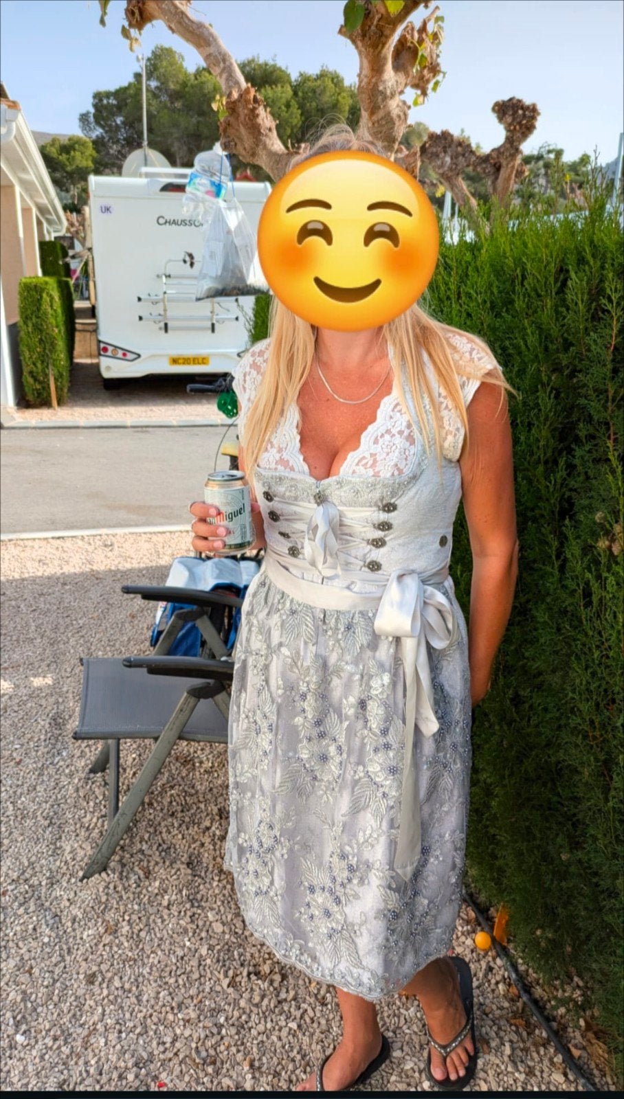 Dirnd met top.l MarJo mt 42, Ophalen of Verzenden, Zo goed als nieuw