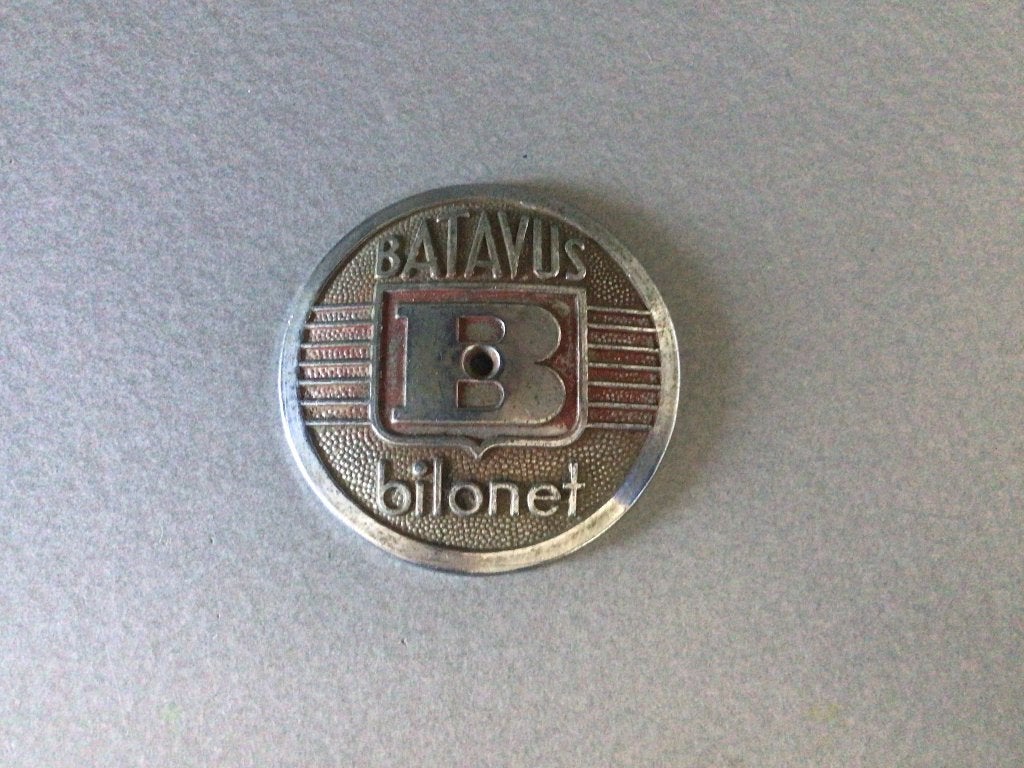 Batavus tank embleem, Fietsen en Brommers, Ophalen of Verzenden, Gebruikt, Overige typen, Batavus
