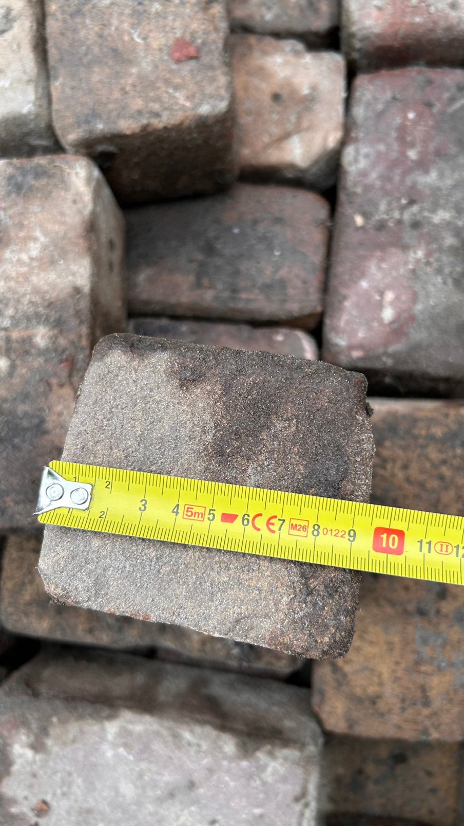 9,5 x 8,5 x 20,0 cm klinkers, Doe-het-zelf en Verbouw, Metselstenen, Ophalen, Bakstenen