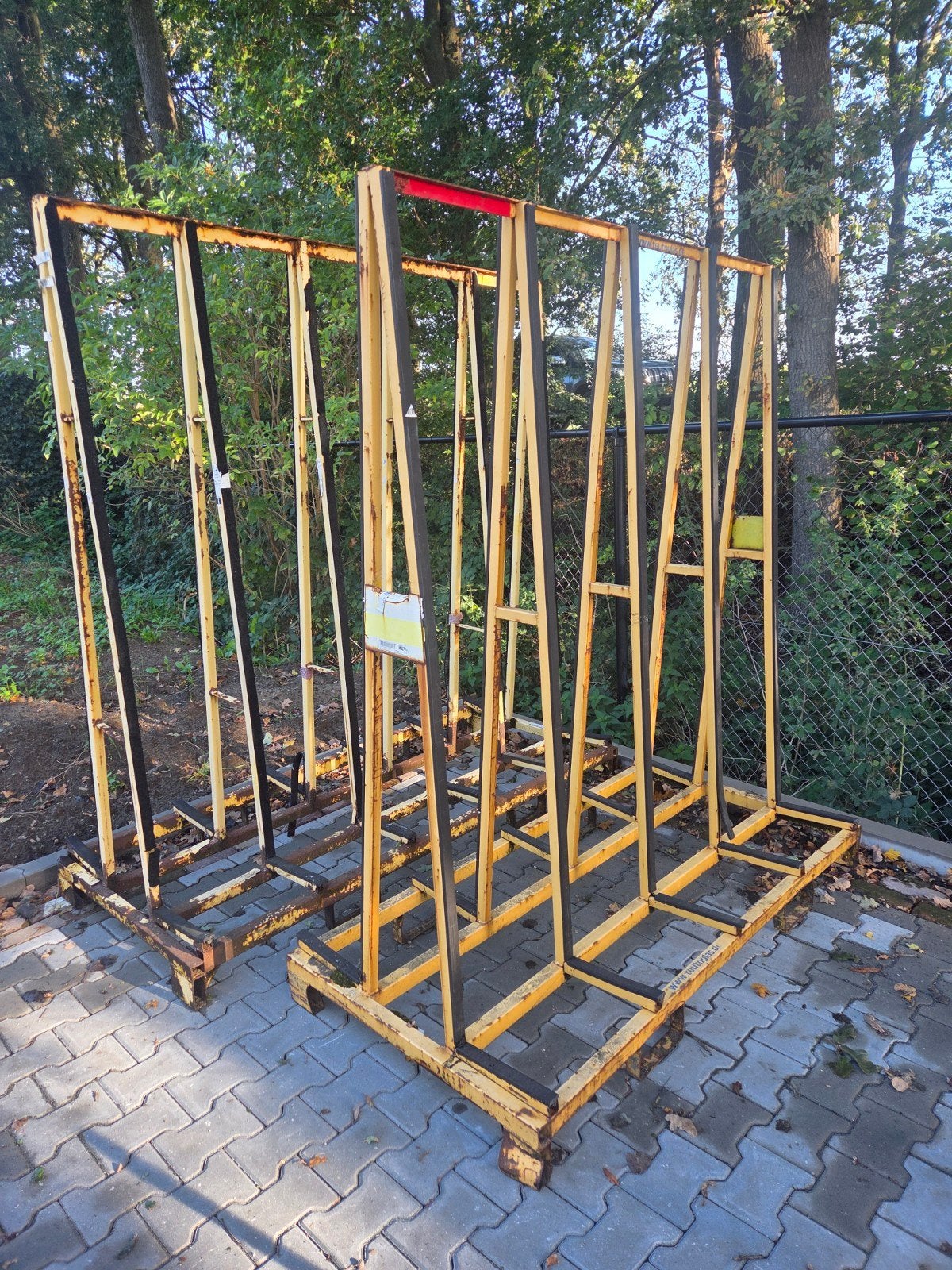 Glasbokken gebruikt, 2 stuks, Ophalen, Gebruikt, Overige typen, 160 cm of meer