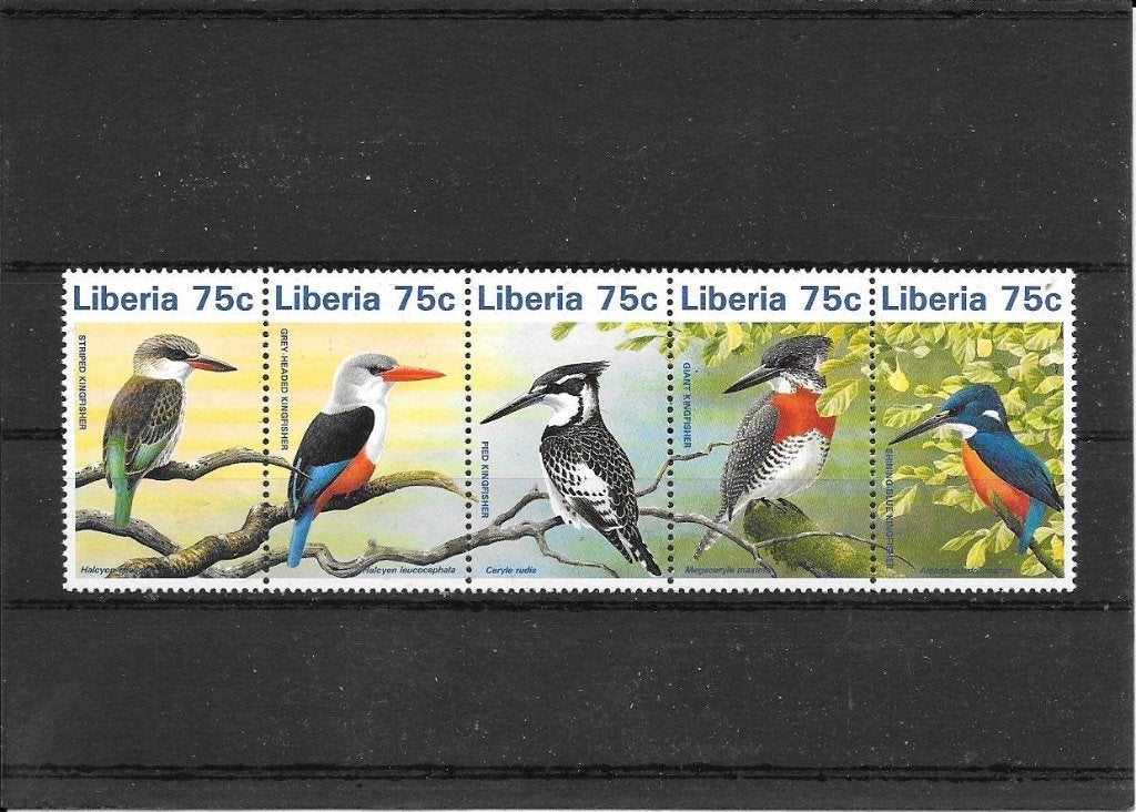 Liberia vogels, Ophalen of Verzenden, Overige landen, Postfris