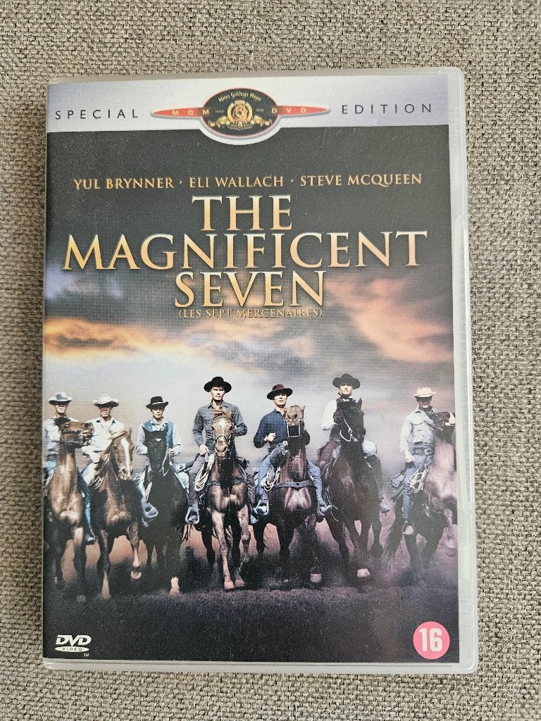 Klassieker DVD The Magnificent Seven, Ophalen of Verzenden, Zo goed als nieuw, Actie en Avontuur, Alle leeftijden