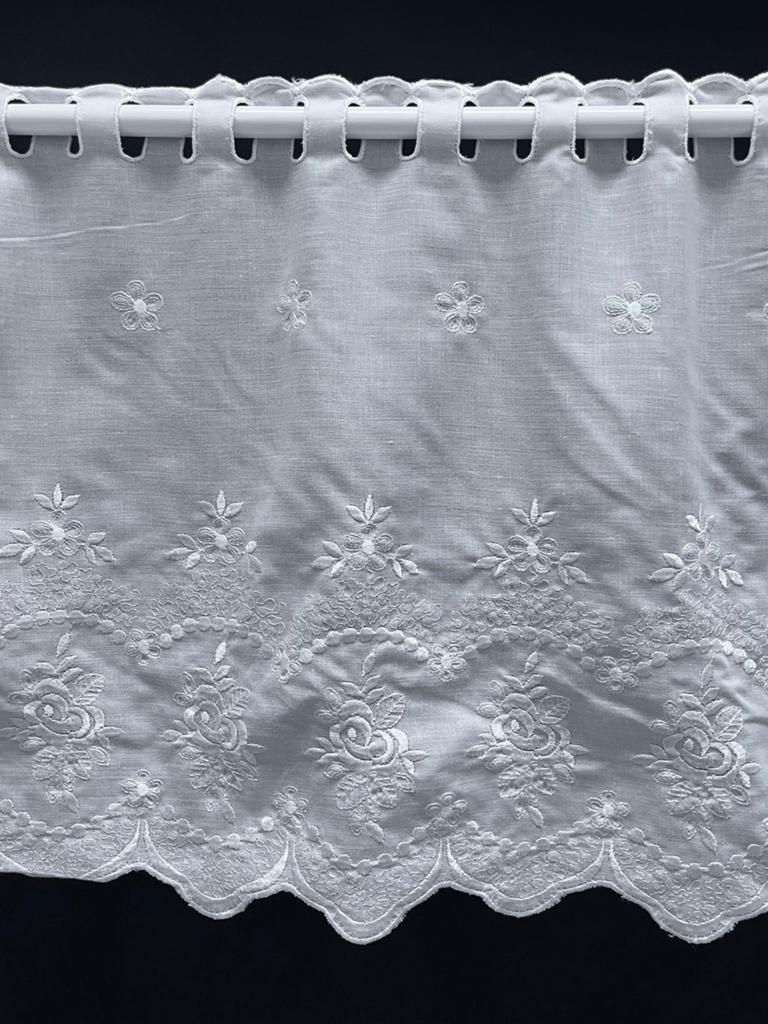 3,75 meter valletje wit 38cm hoog, Ophalen of Verzenden, Zo goed als nieuw