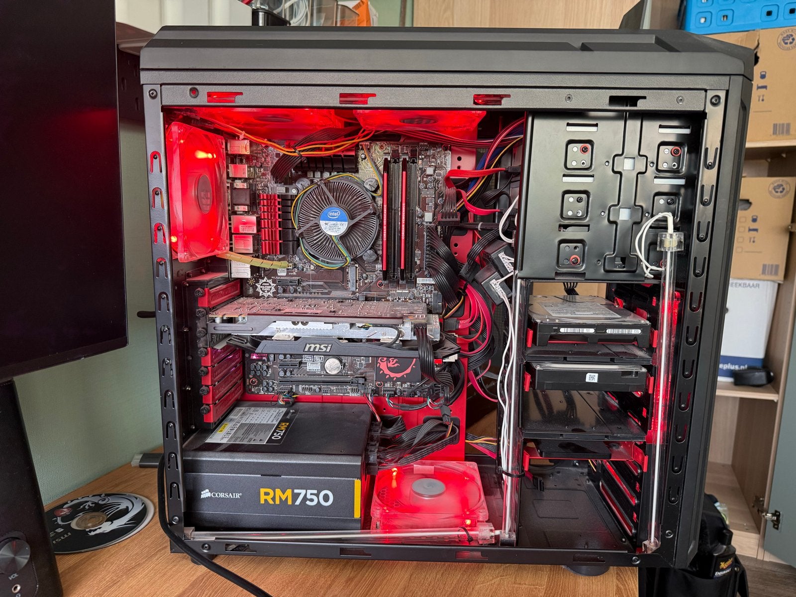 Gaming PC i7-4770K | 16GB DDR3 2400 | MSI GTX 660|Z87 Gaming, Ophalen, Gebruikt, Gaming, SSD