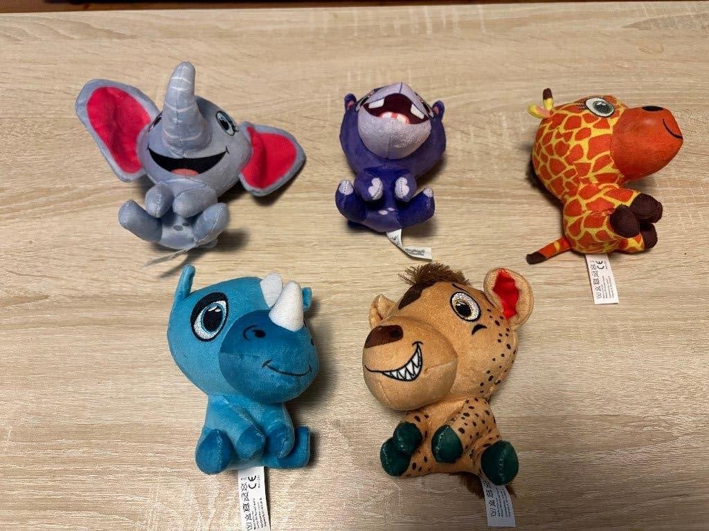 Lidl spaaractie knuffeltjes 5 stuks, Lidl, Ophalen of Verzenden