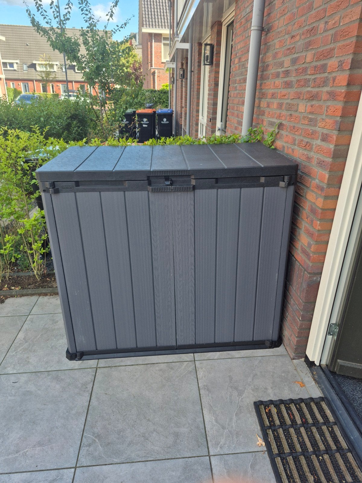 Keter containerberging 1100L - Z.g.a.n. (3 weken oud), Ophalen, Zo goed als nieuw, Kunststof, Overige typen