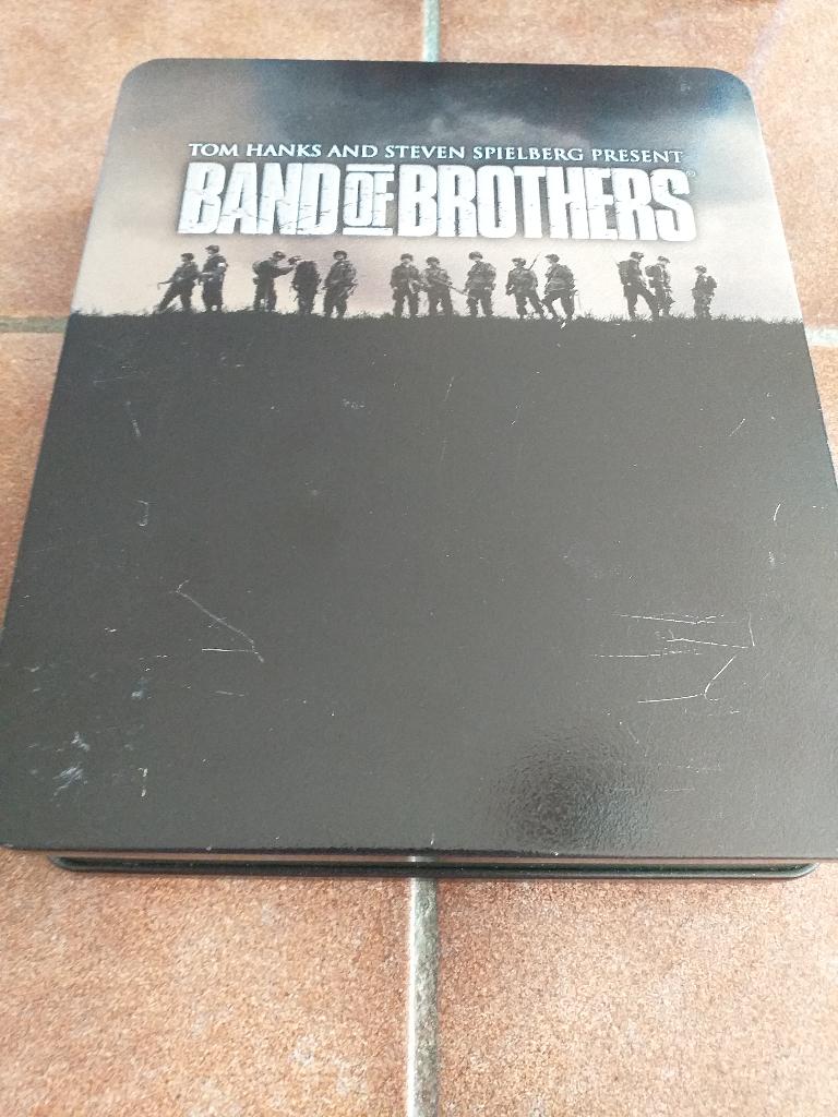 Band of Brothers Tinbox Bluray, Ophalen of Verzenden, Zo goed als nieuw, Tv en Series, Boxset