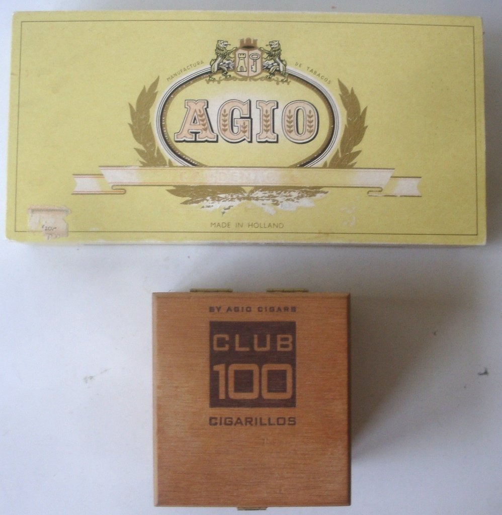 Doos, Kistje en Blikje Agio Duizel sigaren Gouden Oogst, Clu, Ophalen of Verzenden, Zo goed als nieuw, Tabaksdoos of Verpakking