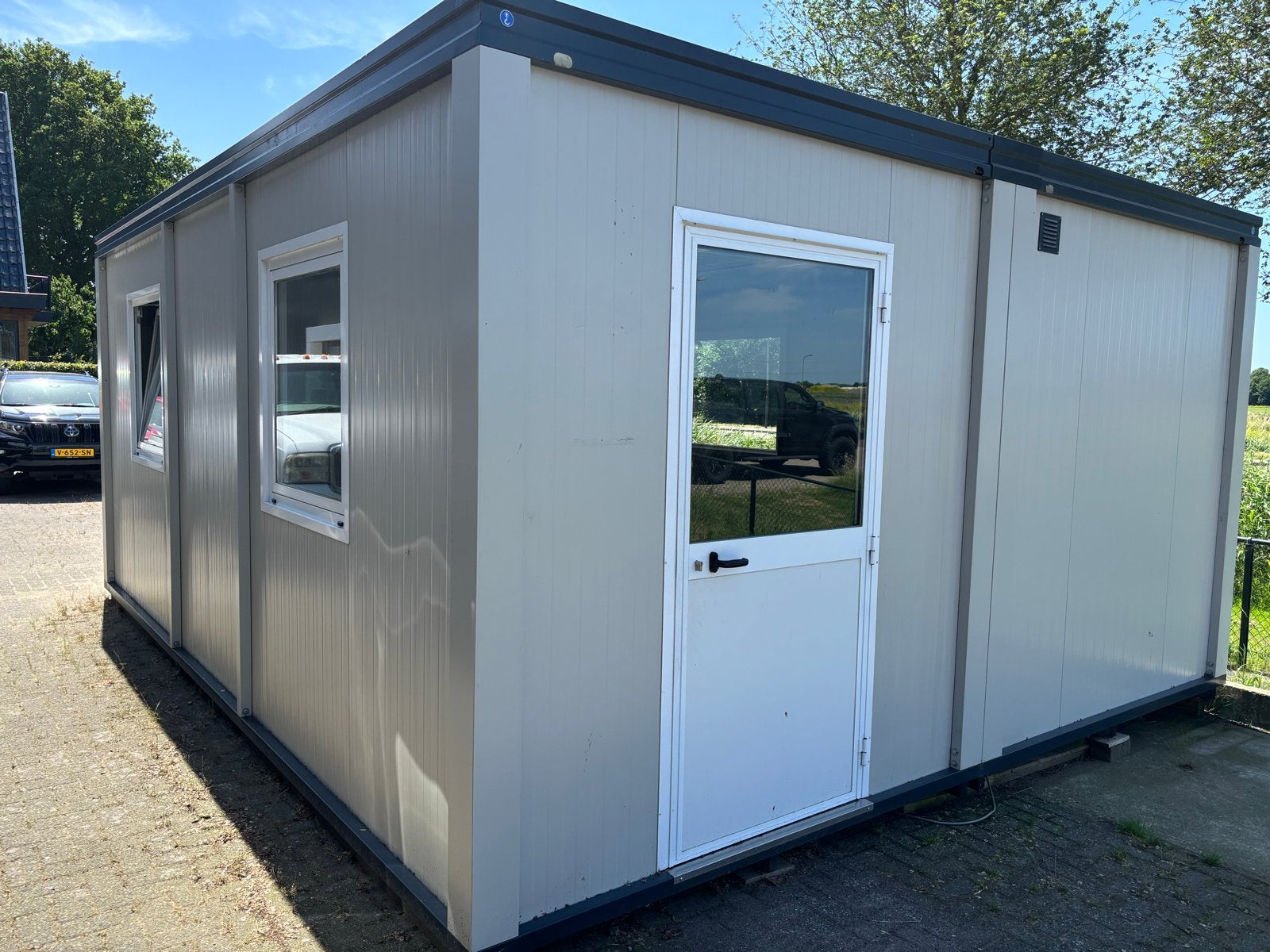 Kantoorunit 6 x 5 meter incl. Keuken, Ophalen, Demontabele container, Info@gcap.nl, Nijverheidsterrein 16
