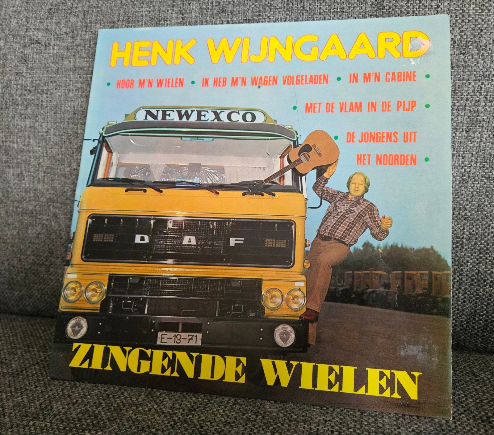 Telstar Piraten ~ Henk Wijngaard - Zingende Wielen, Cd's en Dvd's, LP, Ophalen of Verzenden, Zo goed als nieuw, Levenslied of Smartlap