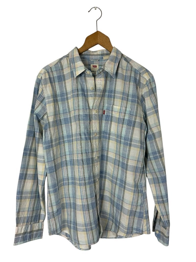 Levi's blouse L, Blauw, Nieuw, Ophalen of Verzenden