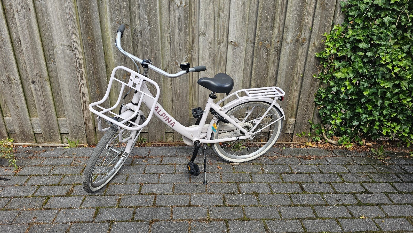 22" Alpina fiets met voordrager, Terugtraprem, Gebruikt, Minder dan 47 cm, Ophalen