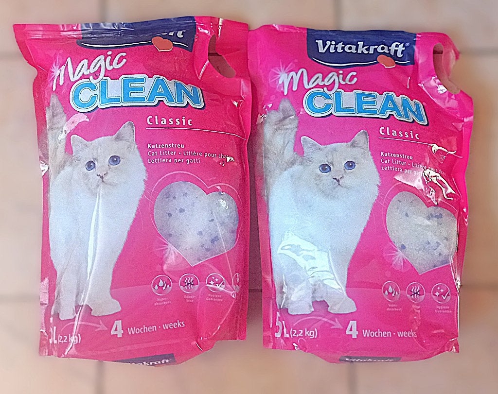 Kattenbakvulling - Vitakraft Magic Clean Classic - 2x 5L, Ophalen of Verzenden, Nieuw