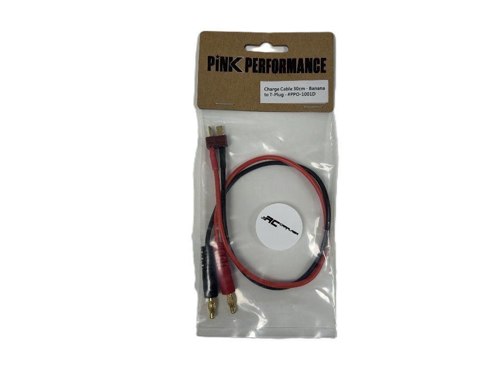 Charge Cable 30cm Pink Performance - Banana to T-Plug, Ophalen of Verzenden, Nieuw, Overige schalen, Onderdeel