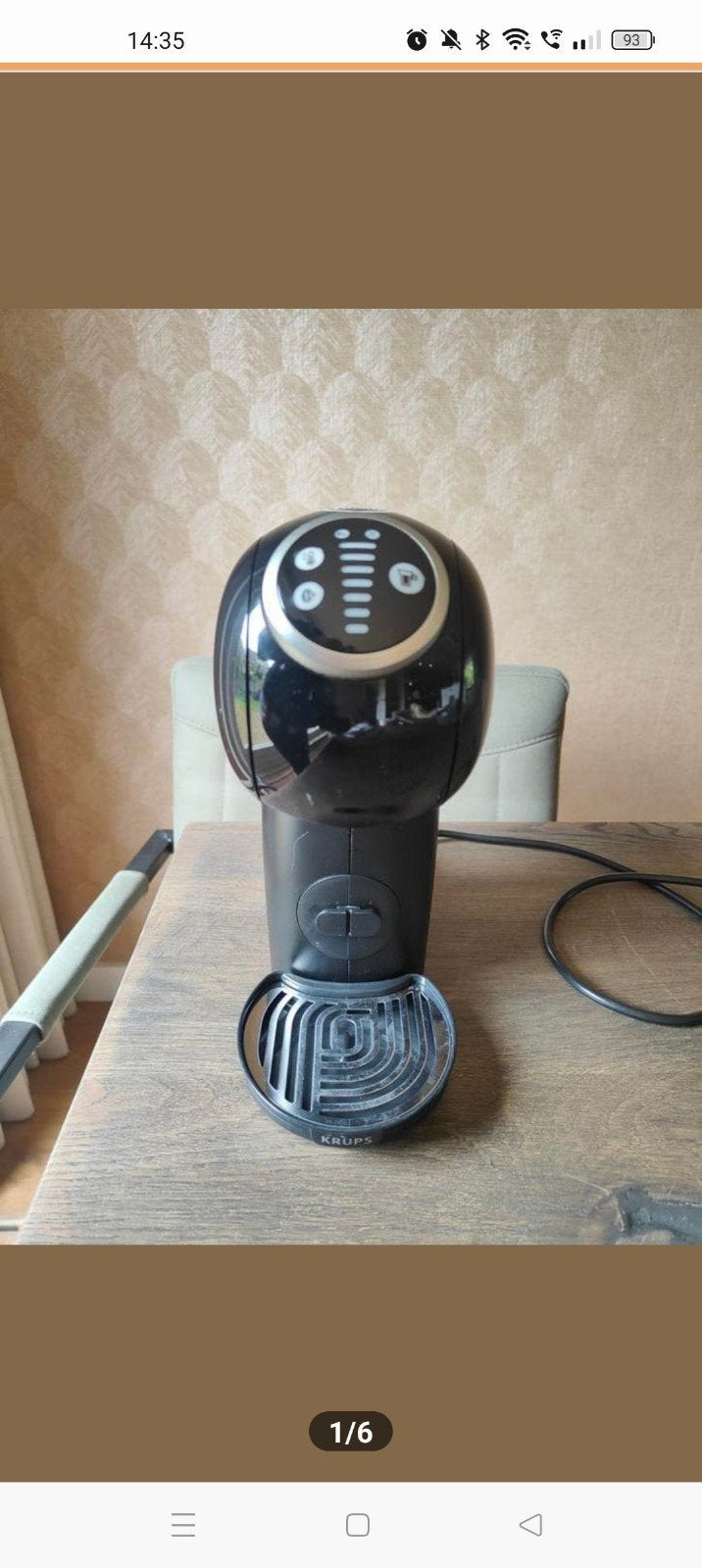 Nescafe Dolce gusto genio plus S + cuphouder, Ophalen of Verzenden, Koffiemachine