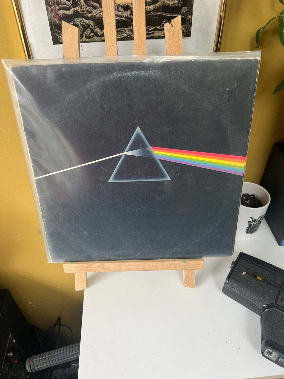 Pink Floyd - The Dark Side of the Moon LP, LP, Rock, Gebruikt, Ophalen of Verzenden