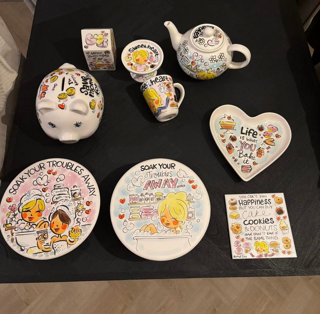 Blond Amsterdam LE/handwerk items, Huis en Inrichting, Keuken | Servies, Zo goed als nieuw, Overige typen, Blond Amsterdam, Aardewerk