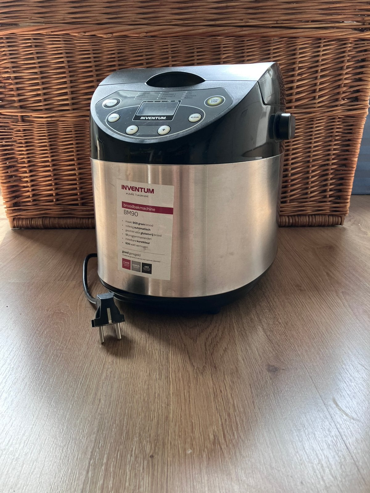 Broodbakmachine Inventum, Met timer, Meer dan 10 programma's, 800 tot 1200 gram deeg, Ophalen of Verzenden