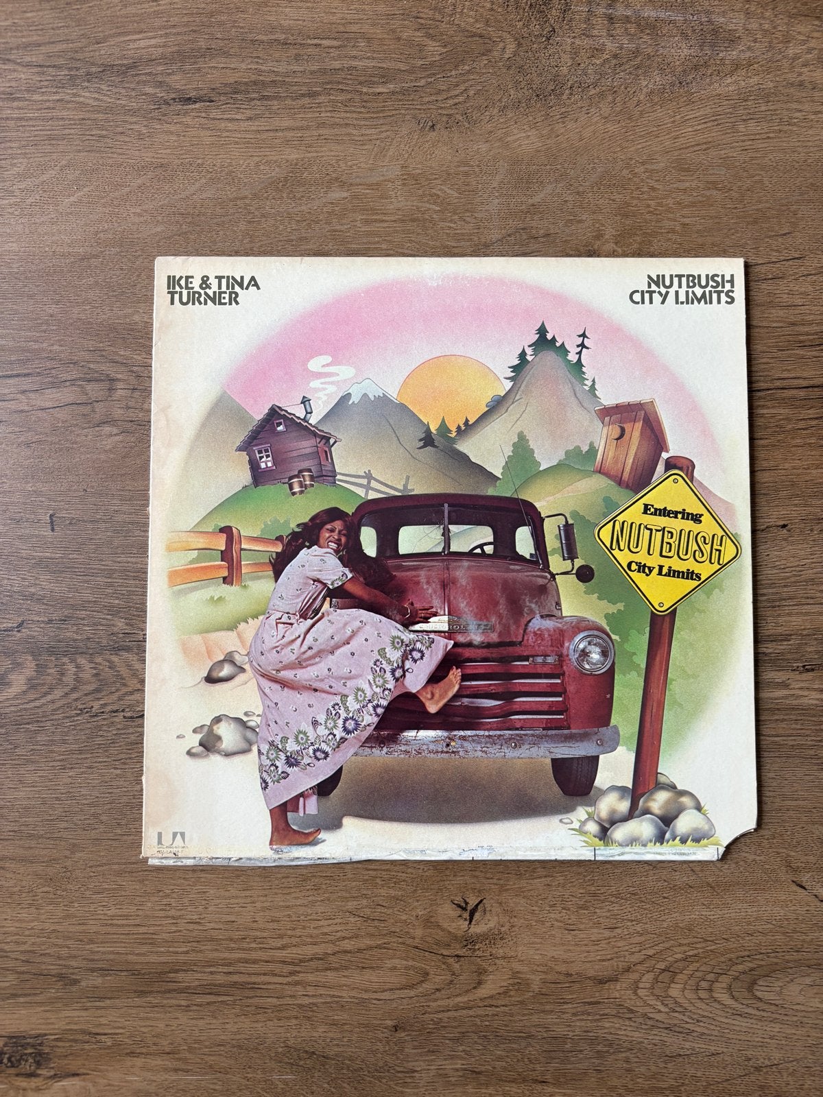 Ike & Tina Turner - Nutbush City Limits LP (1973), LP, Gebruikt, Pop, Ophalen of Verzenden