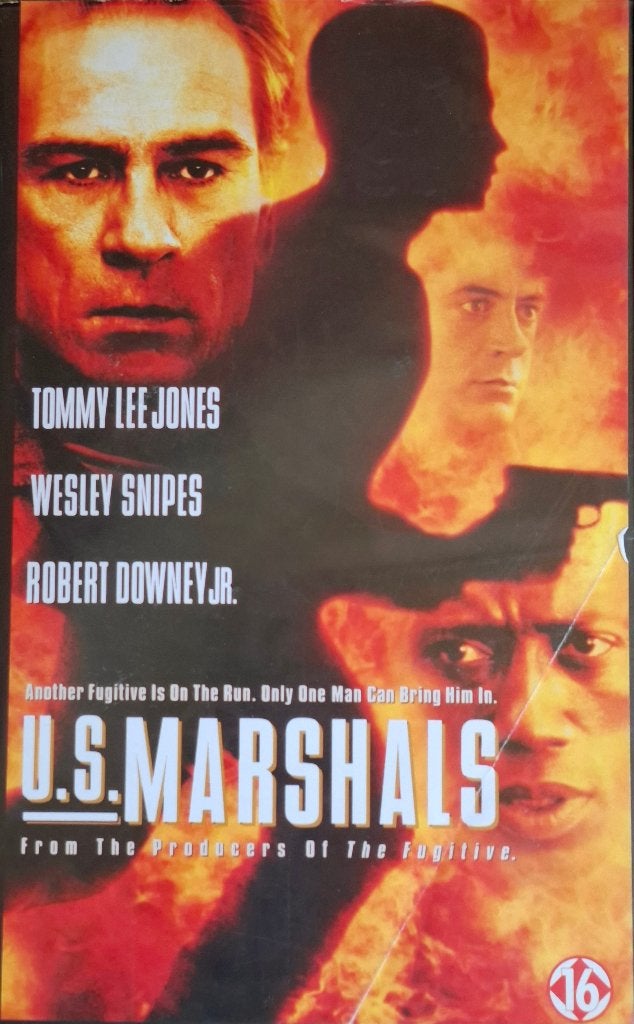 U.S. Marshals - VHS - Warner Brothers, Nederlands ondertiteld, Engels, Vanaf 16 jaar, Ophalen of Verzenden
