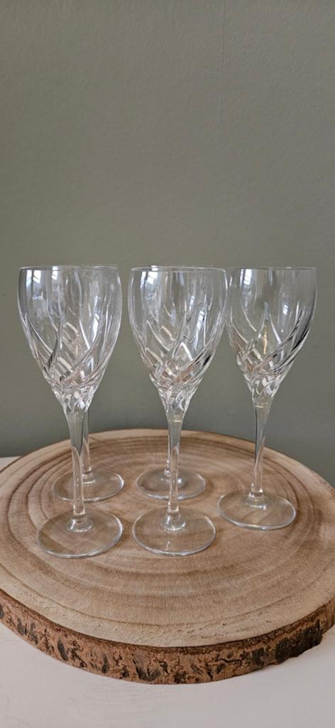 Wedgewood Toscane kristallen portglazen, Ophalen, Zo goed als nieuw, Kristal