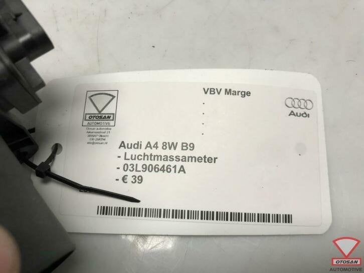 audi a4 8w b9 luchtmassameter 03l906461a, Gebruikt, AUDI AG, Auto-Union-Strasse 1
85045  Ingolstadt, DE, Kundenbetreuung@audi.de