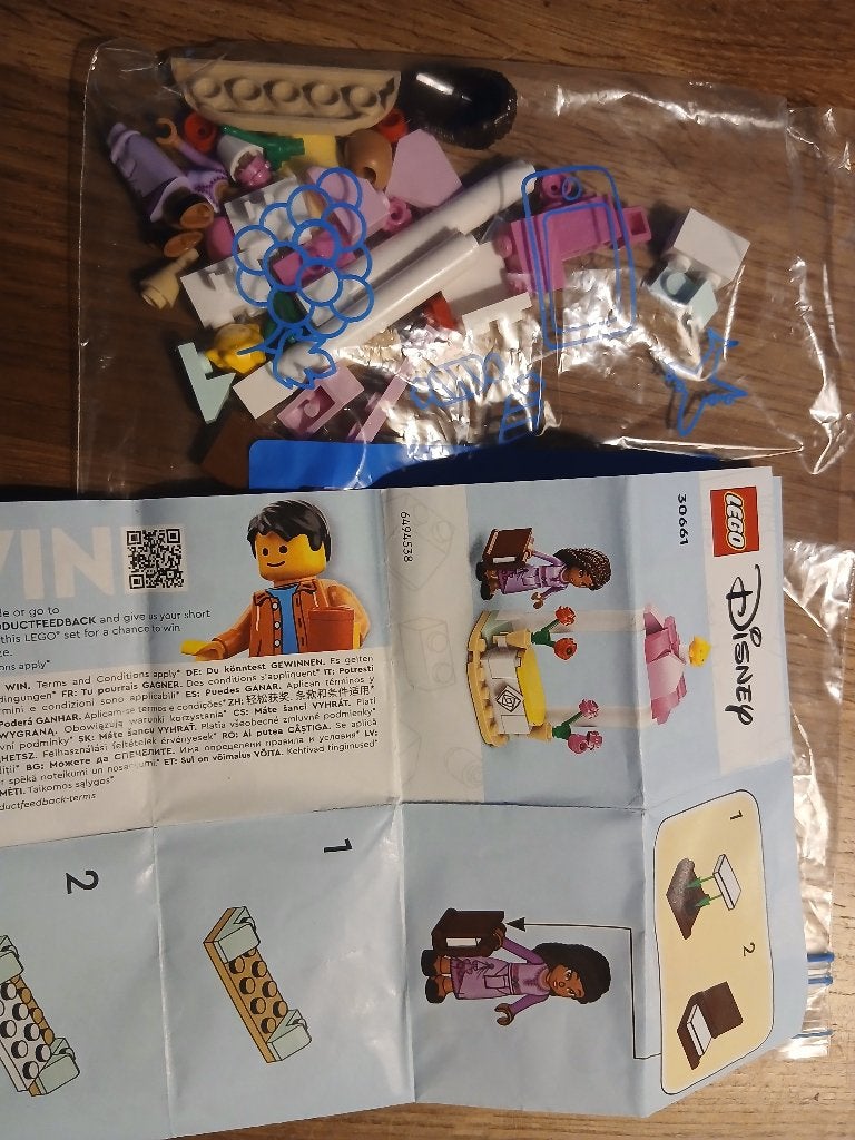 Lego Disney 30661 Wish, Gebruikt, Lego, Ophalen of Verzenden, Compleet
