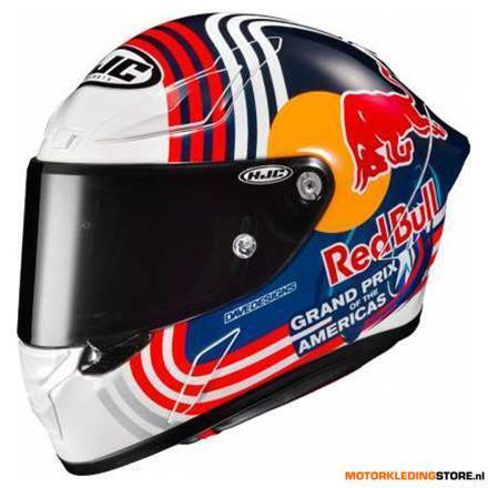 HJC RPHA 1 Red Bull Austin GP Integraalhelm, Wit-Blauw, Ophalen of Verzenden, Nieuw met kaartje