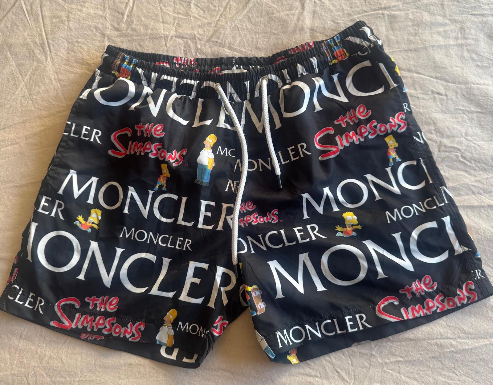 Moncler zwembroek (NEP) alleen verzenden, Verzenden, Zwart