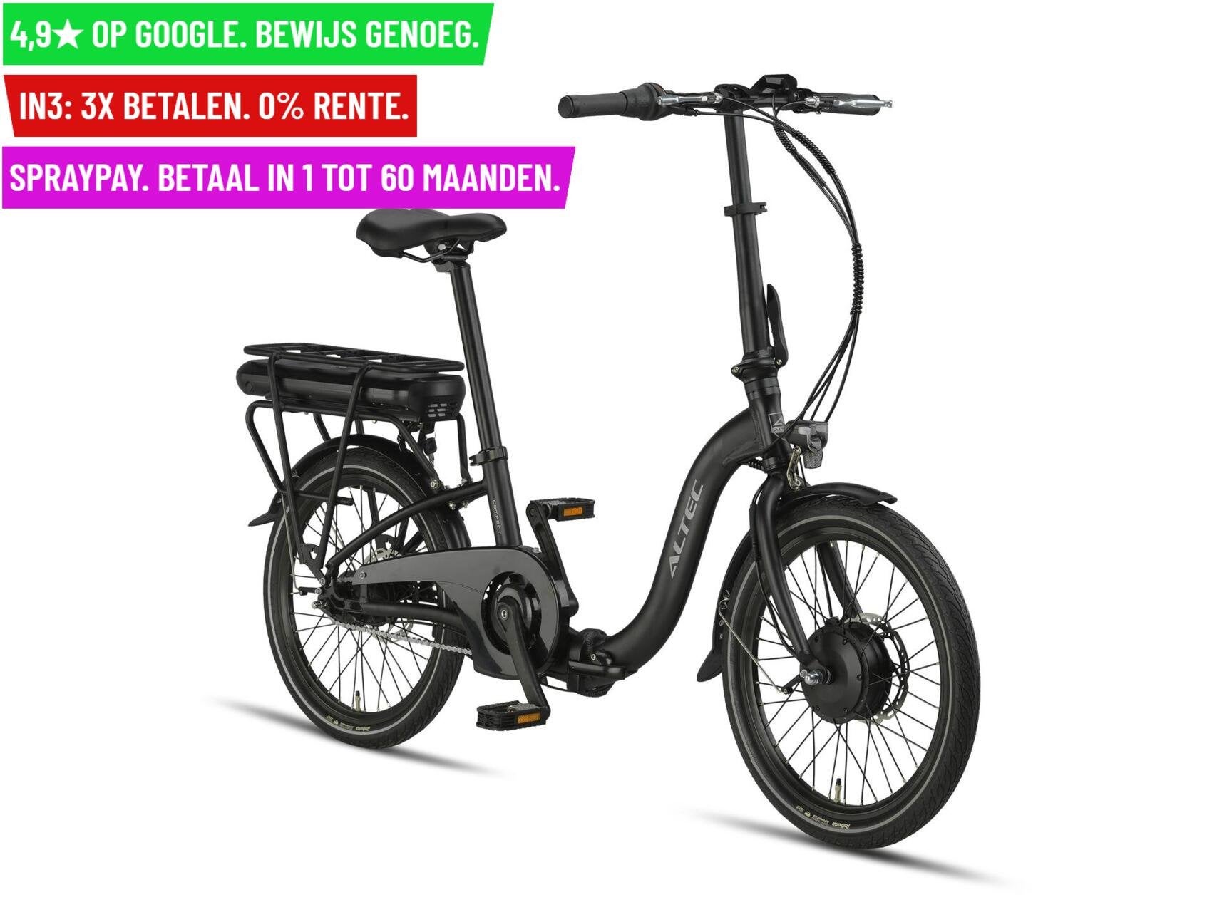 +Altec Compact E-Bike 20"/39cm - Garantie/Levering, Overige merken, 9713 Bv Groningen, Nieuw, Altec