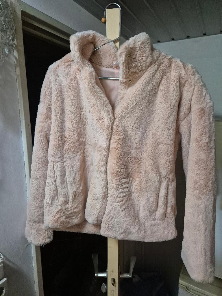 jas bont diverse kleur en lengte, Kleding | Dames, Jassen | Winter, Zo goed als nieuw, Maat 38/40 (M), Overige kleuren, Ophalen