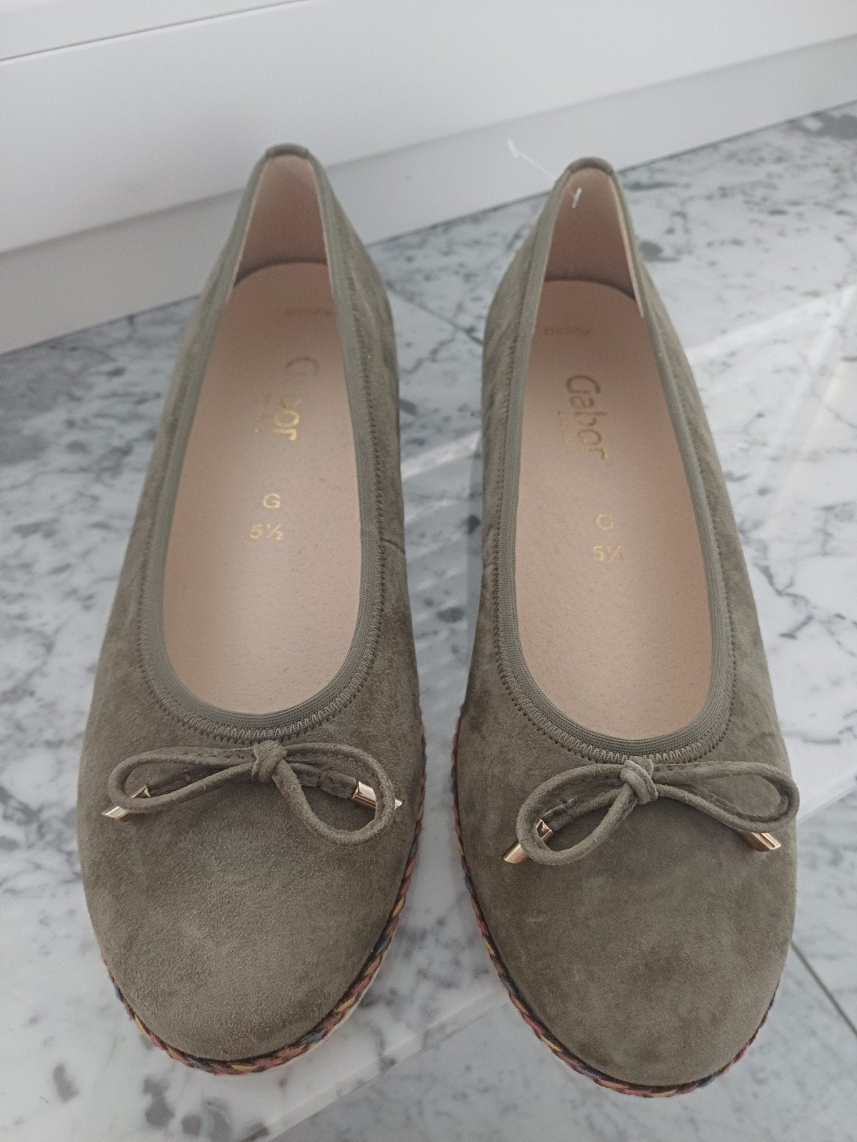 Gabor Ballerina maat 5,5 / maat 38,5 Nieuw, Overige kleuren, Instappers, Gabor, Nieuw