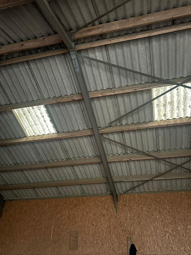Staalconstructie loods 20x12m, goothoogte 4m, nokhoogte 6m, Zakelijke goederen, Machines en Bouw | Keten en Containers, Ophalen