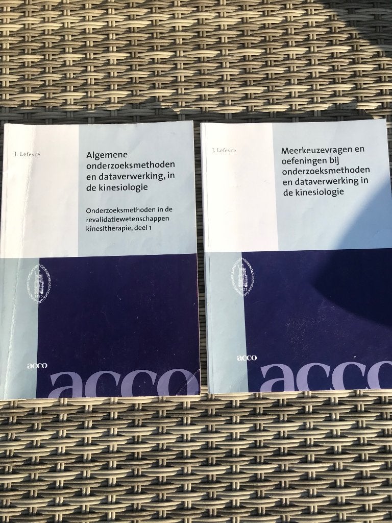 STUDIEBOEKEN - Algemene kinesiologie - Prof. J. Lefevre, Gelezen, Ophalen of Verzenden, WO, Beta